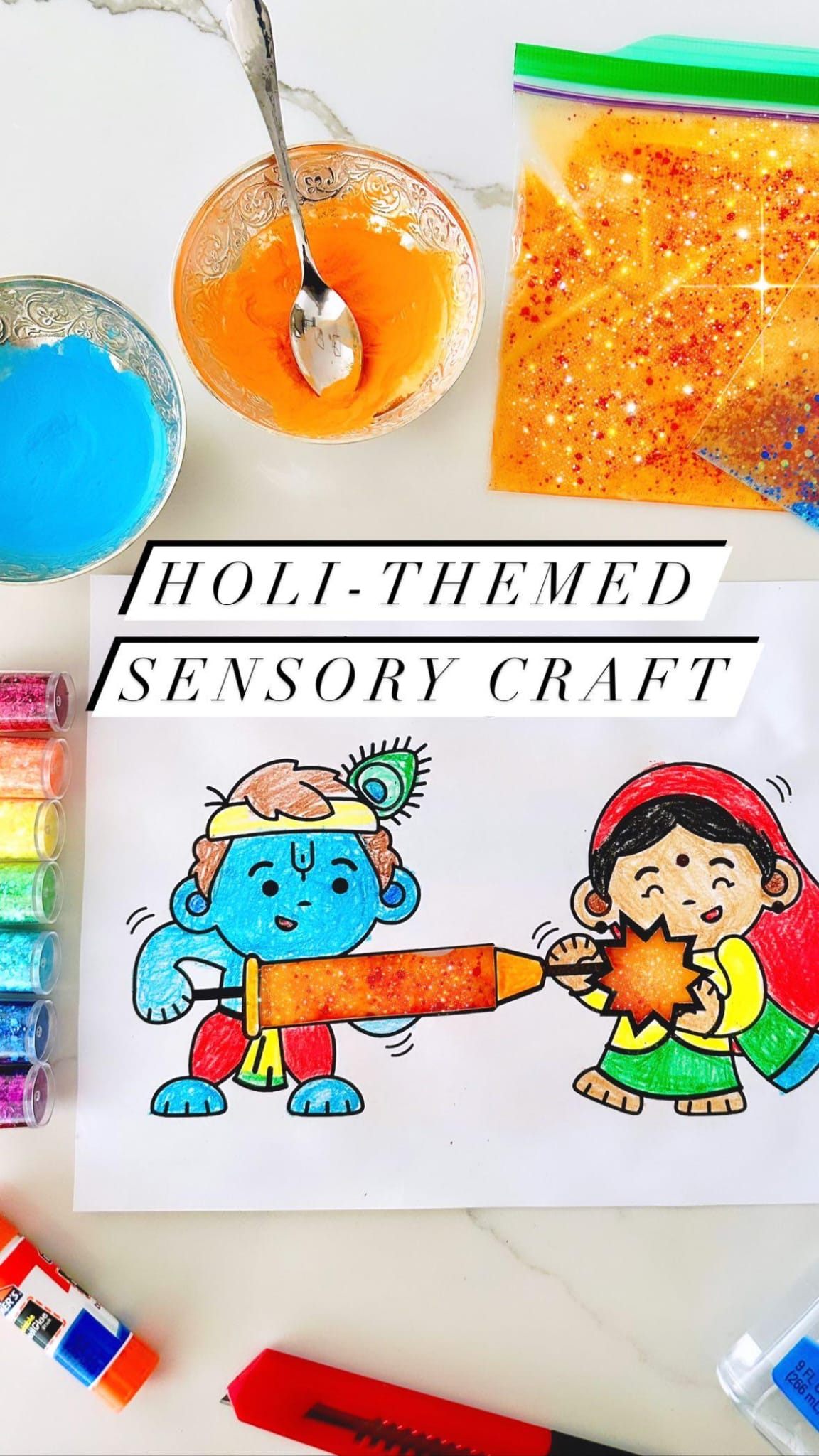 Holi Pichkari Arts & Crafts Activity Modi Toys