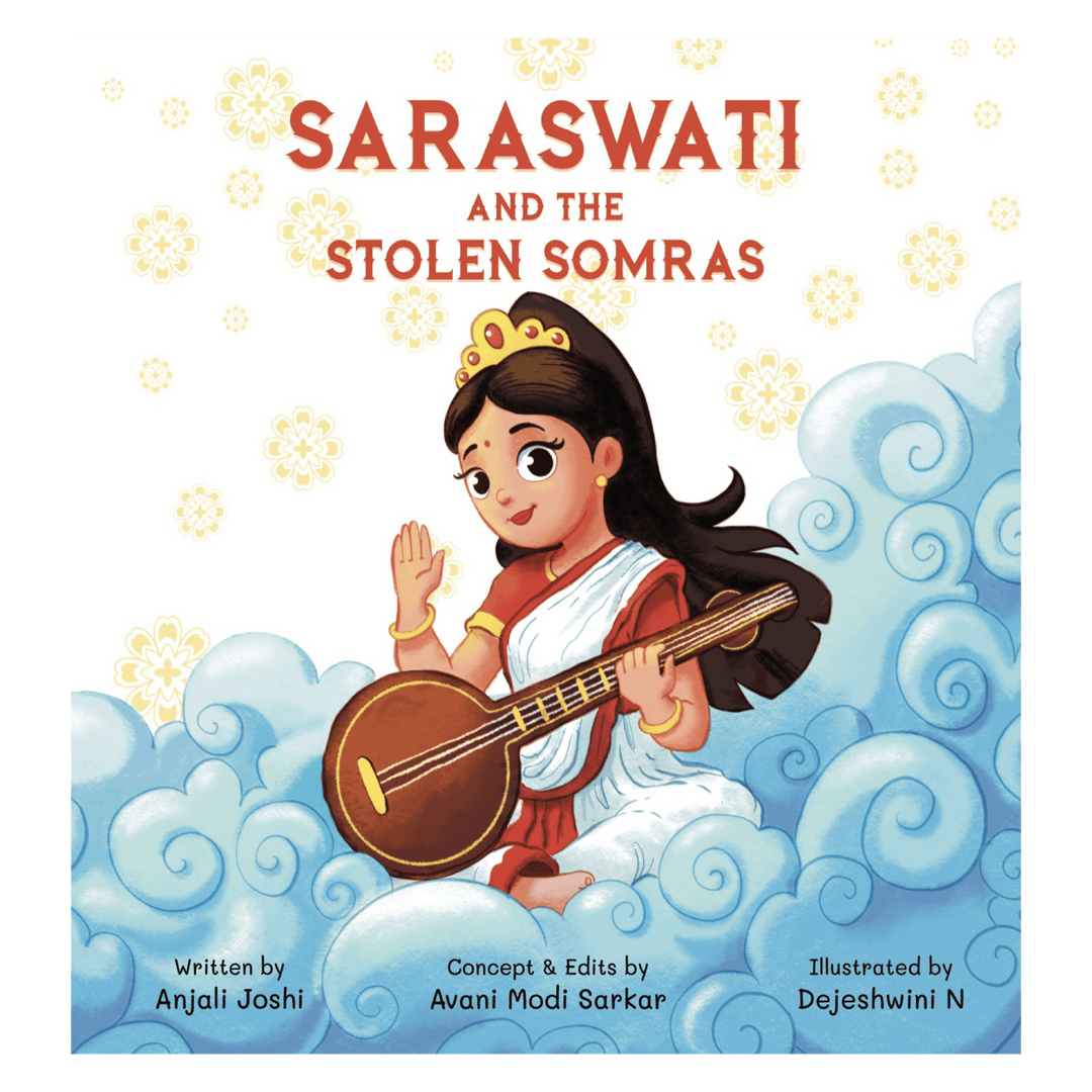 saraswati and the stolen somras book