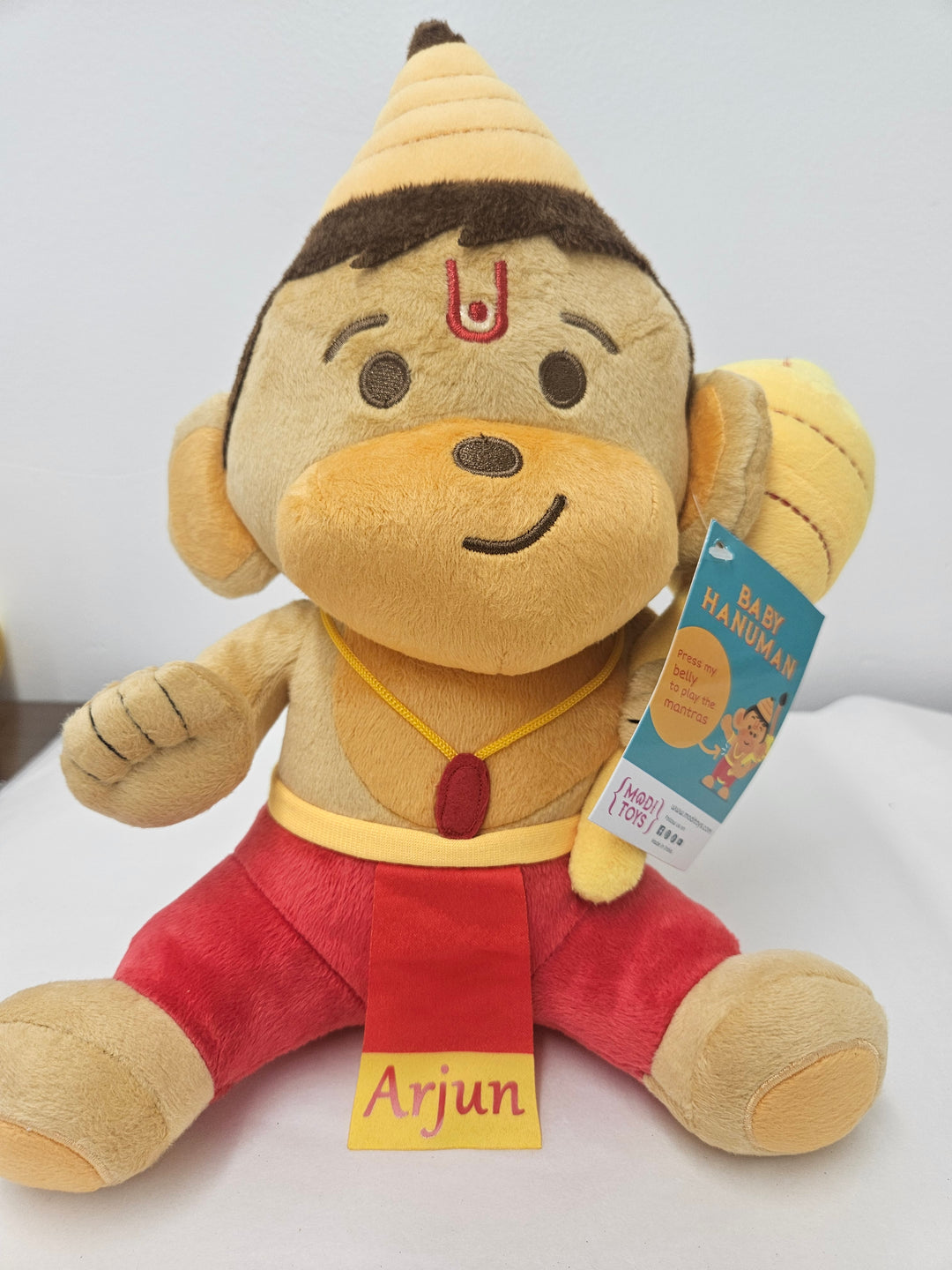 Baby Hanuman Collection - Mantra Singing Plush Toys with Book