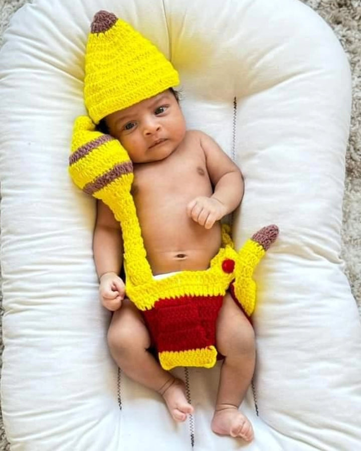 Newborn Matching Crochet Set