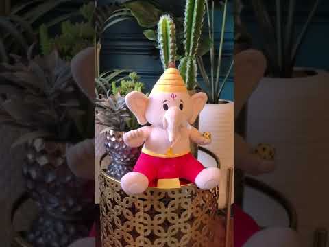 Baby Ganesh (Medium 11") Mantra Singing Plush Toy